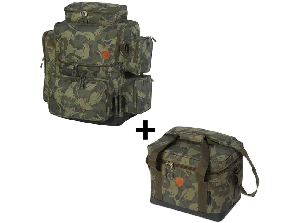 Giants fishing Akční set - Batoh Luxury X-Large Rucksack + Chladící taška Thermo Cooler Bag Nízká Cena