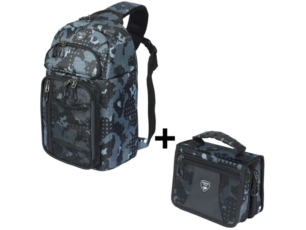 Vrácení Zdarma Giants fishing Vláčecí batoh Spinning Sling Bag + vláčecí taška Compact