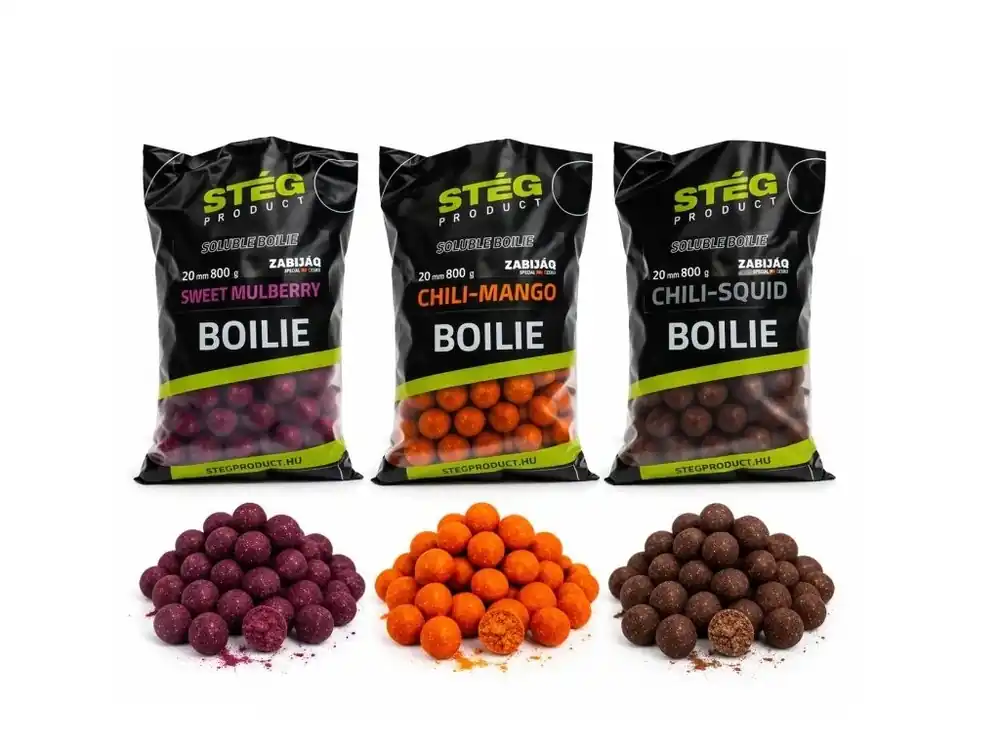 Steg Zabijaq Soluble boilie 1kg 20mm Nejlepší Cena
