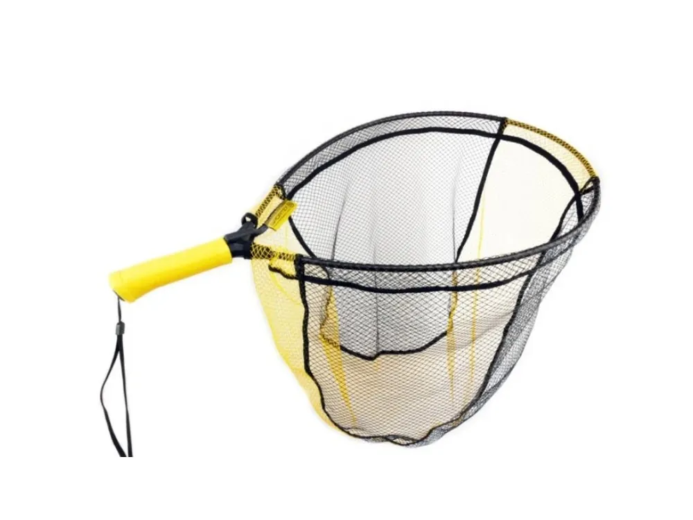Bezpečná Platba SPORTEX podběrák s pogumovanou síťkou - plovoucí 50x40cm / délka 70cm