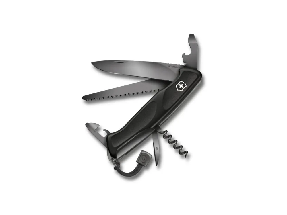 Kapesní nůž Victorinox RANGER GRIP 55 Onyx Black Ověřený