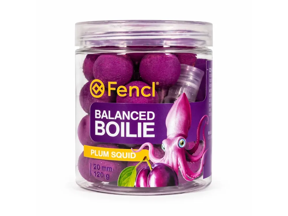 Fencl Balanced Boilie Plum Squid 120g Rychlé Dodání
