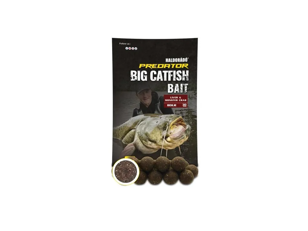 Vysoce Kvalitní Haldorádó Boilies Catfish Bait 1kg 30mm