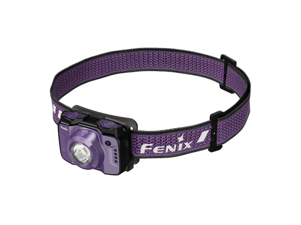 Nabíjecí čelovka Fenix HL12R V2.0 - fialová Vrácení Zdarma
