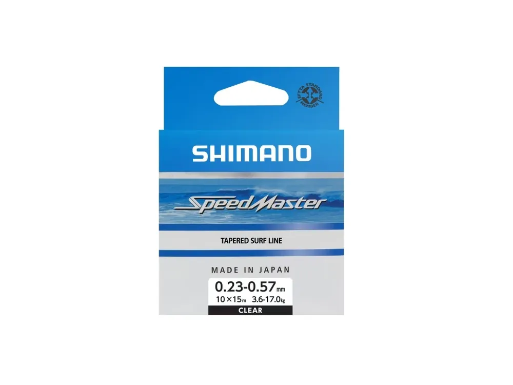 Shimano Ujímaný Vlasec Speedmaster Surf Taper ld Clear 10x15m Dokud Zásoby Vydrží