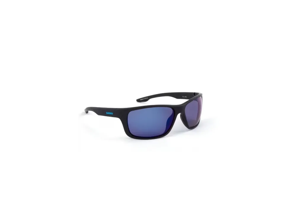Sleva Shimano Polarizační Brýle Antares Matte Black & Blue Mirror