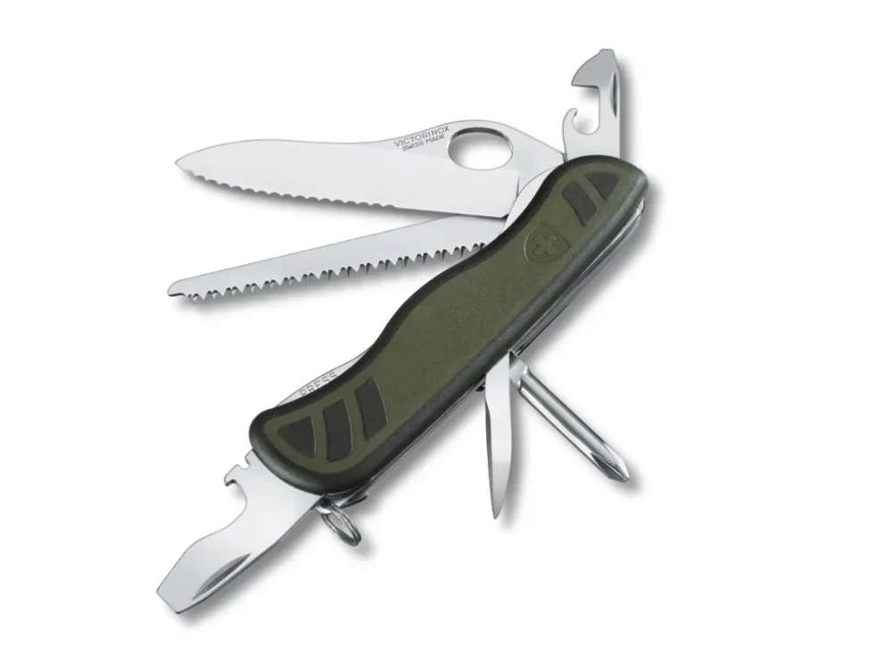 Kapesní nůž Victorinox SWISS SOLDIERr´S KNIFE stříbrný Levný