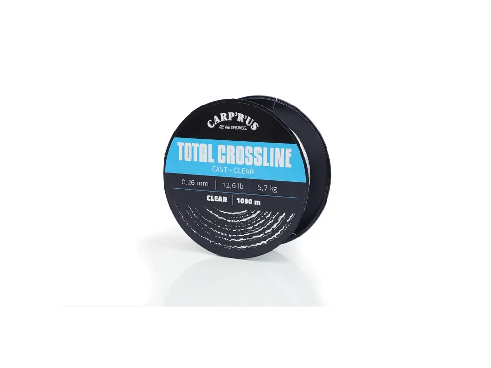 Carp´R´Us Vlasec Total Crossline Cast – Clear 1000m Omezená Nabídka