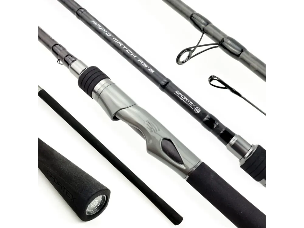 Cenová Bomba Sportex prut Rapid RS-2 Match 3-díl 390cm / 8-22g