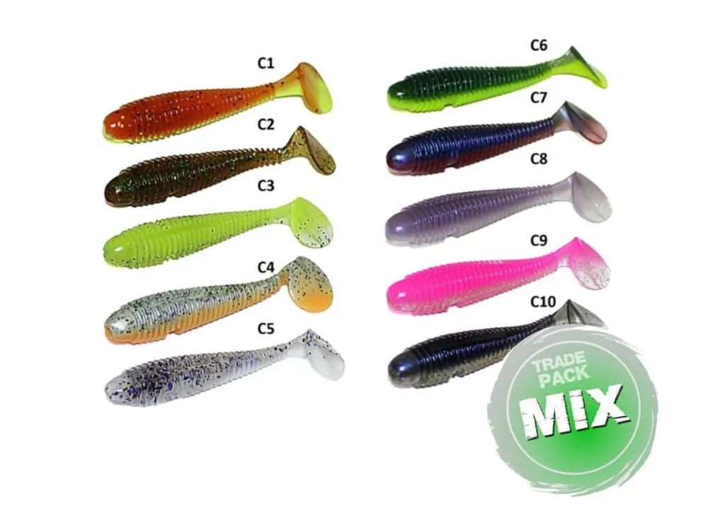 Aktuální ZFISH Trade Pack Worm Shad 9,5cm