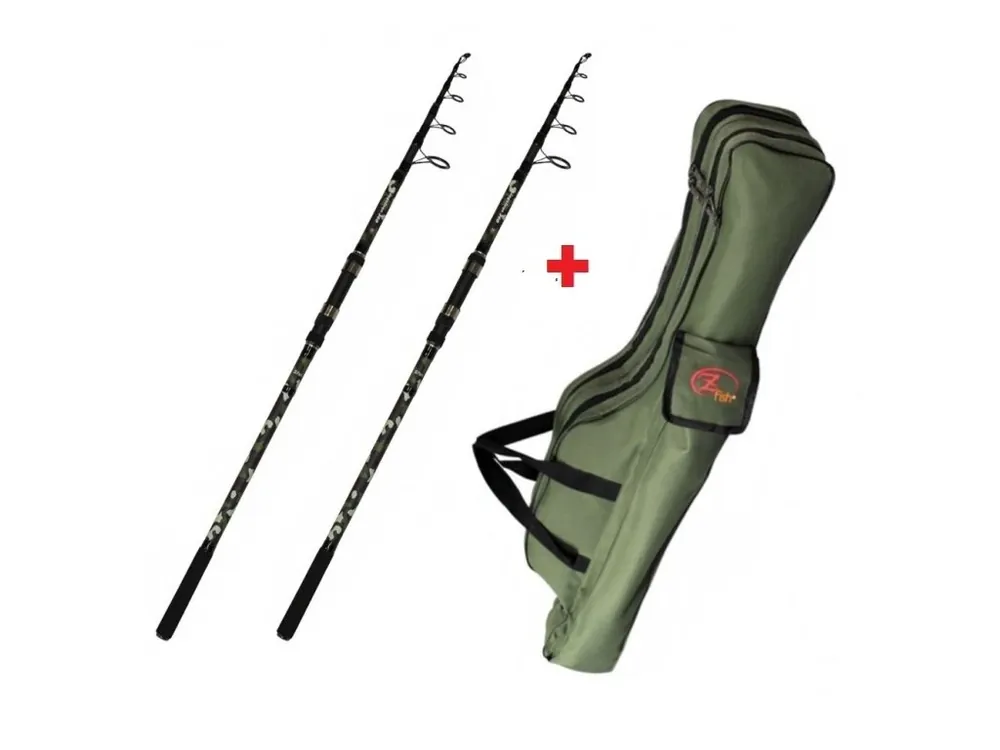 ZFISH Combo 2x Prut Kingstone 3,60m/3lb + Pouzdro Zdarma! Nejlepší Cena