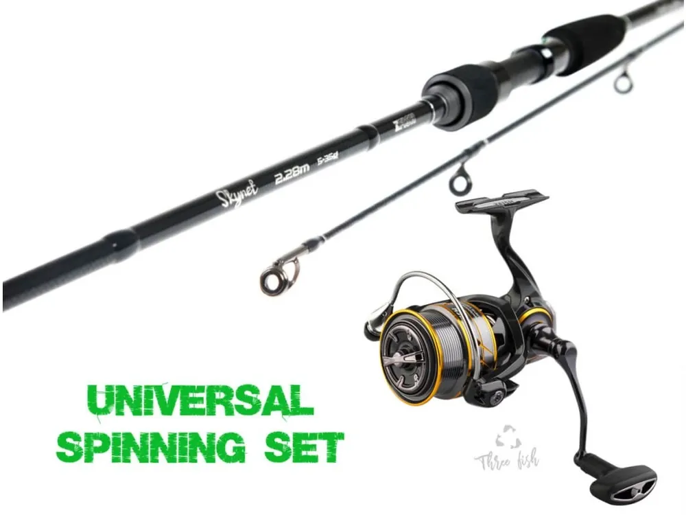 ZFISH Combo Prut Skynet 2,28m/5-35g + Naviják Striker ST 3000 Akční Cena