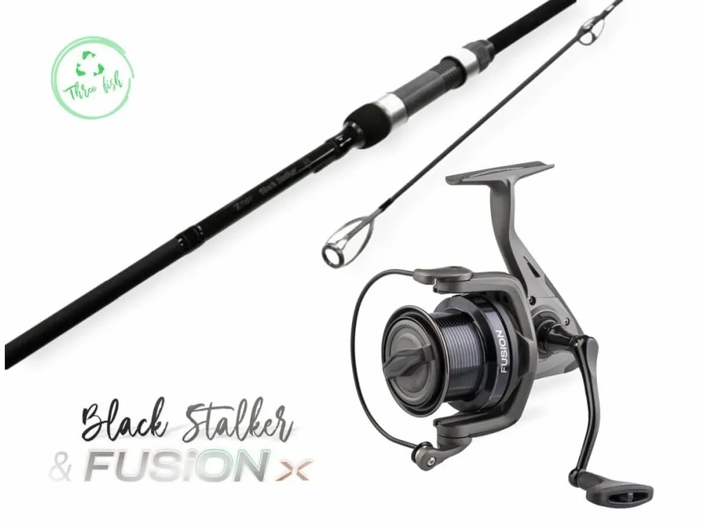 Akční Cena ZFISH Combo Prut Black Stalker 10ft/3lb + Naviják Fusion X 6000