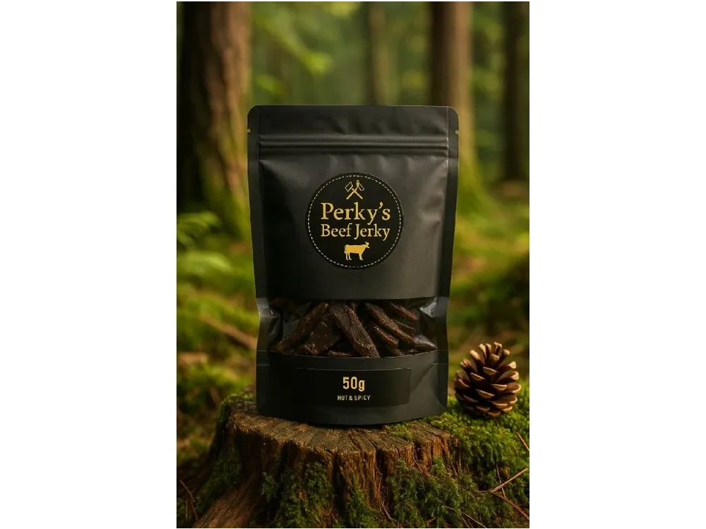 Hot & Spicy Sušené hovězí maso Perky‘s Jerky 50g Aktuální