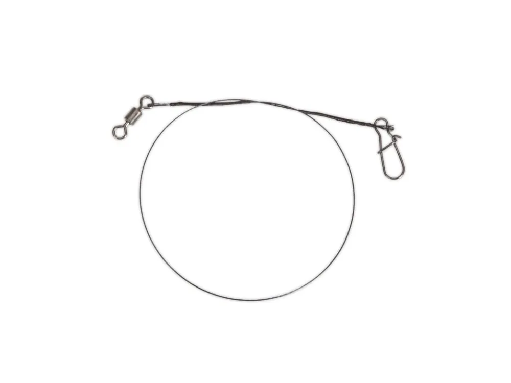 Značkový Iron Claw titanové lanko 1 x 7 Titanium Leader 9 kg 25 cm