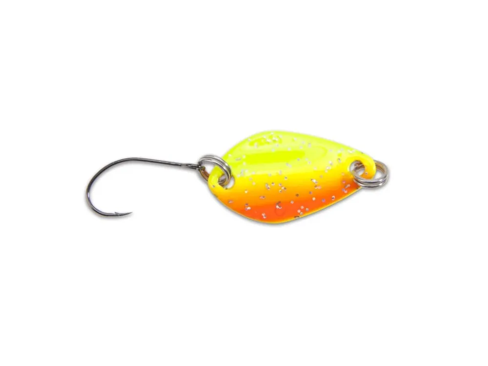 Zlevněný Iron Trout třpytka Wide Spoon vzor YO 2 g