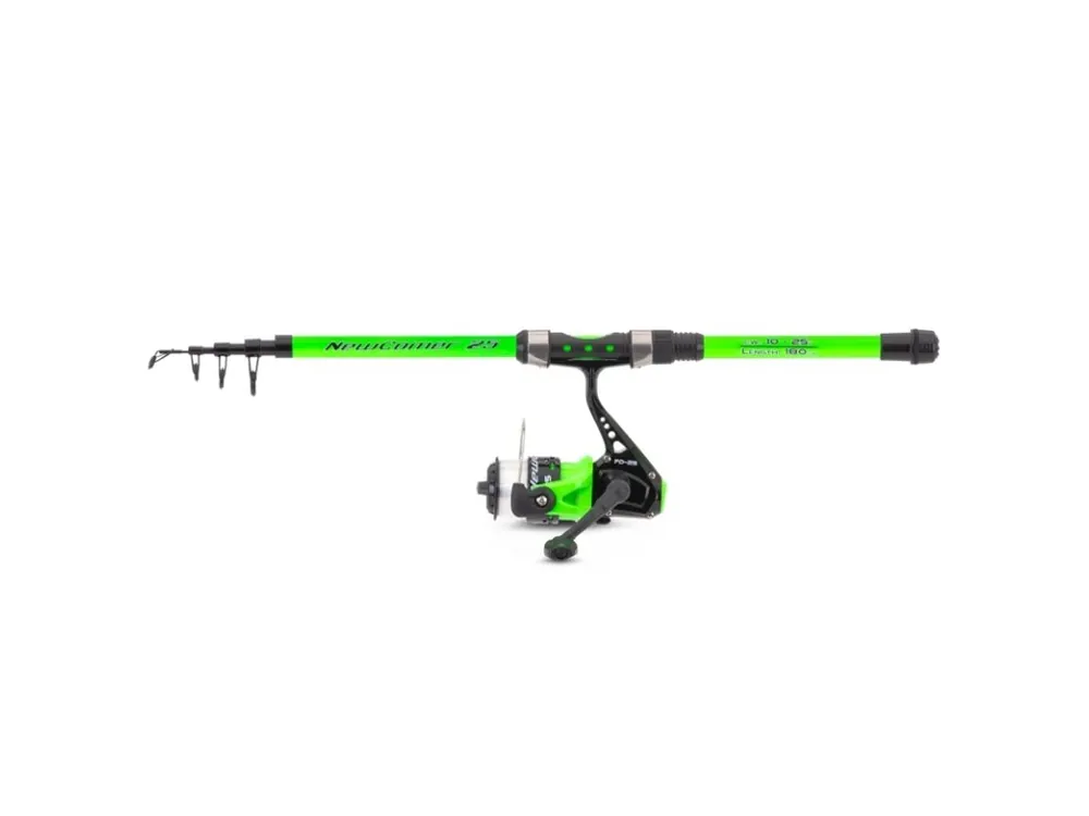 Časově Omezené Saenger prut Newcomer II 180 Tele 1,8m 10-25g