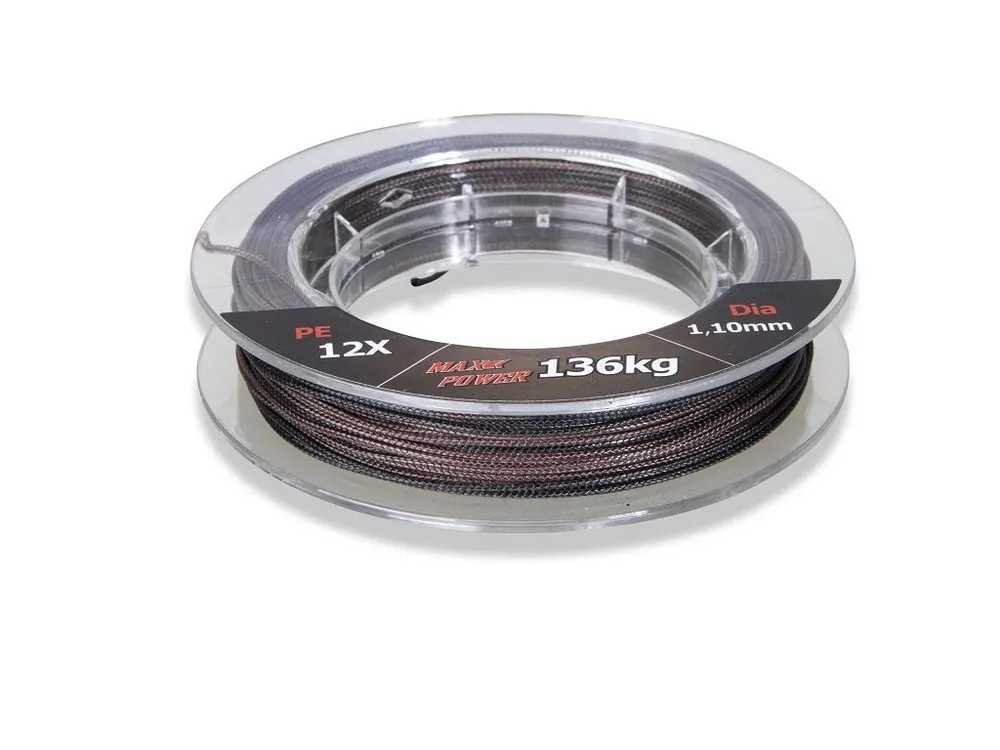 Uni Cat šňůra na návazce Camou X-12 Leader 12X, 1,0 mm, 117 kg, 25 m Nová Kolekce