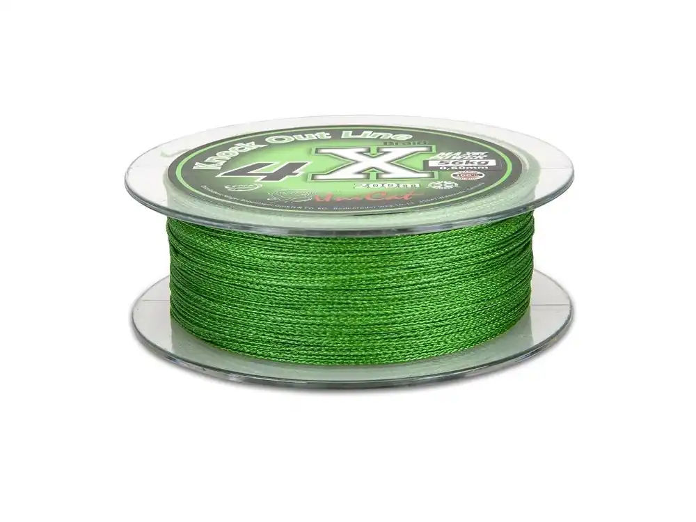 Časově Omezené Uni Cat šňůra 4 X Knock Out Line 0,40mm, 200m, 32 kg