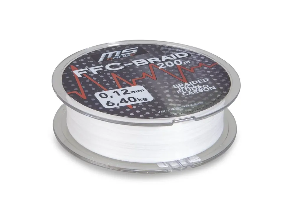 MS Range šňůra FFC-Braid 0,11 mm 200 m čirá Hit Sezóny