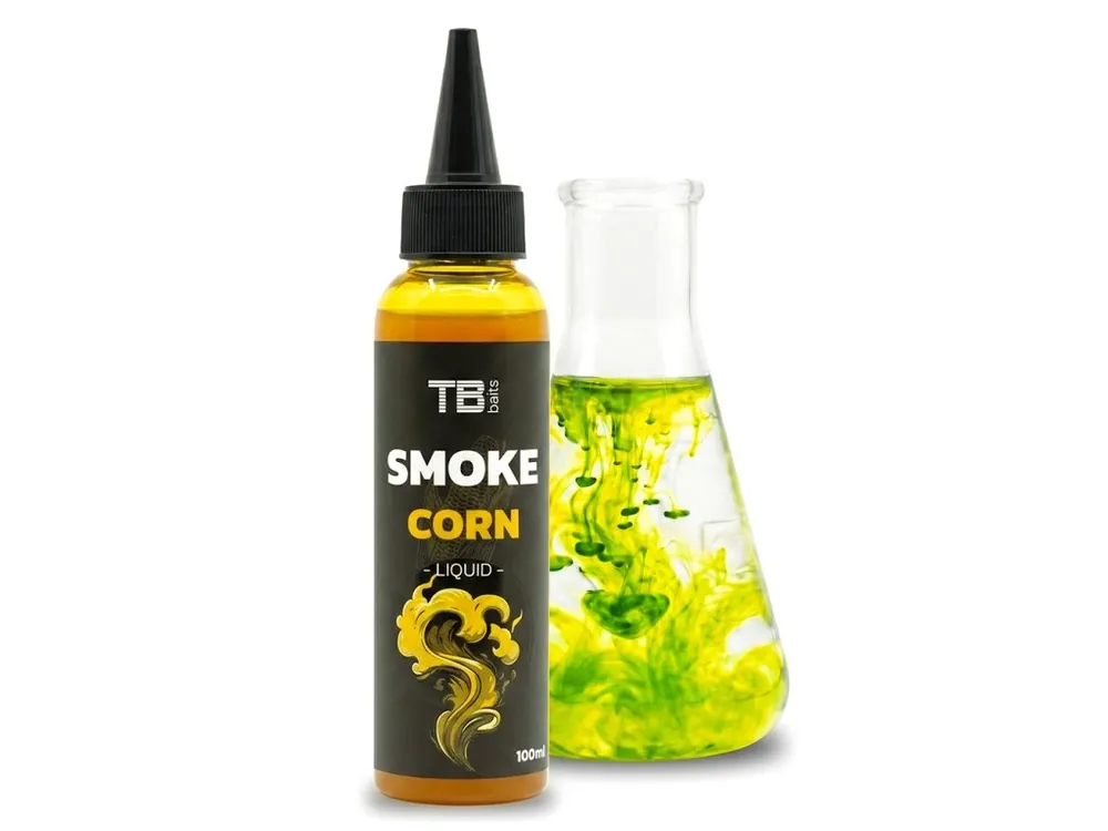 TB Baits Smoke Liquid Corn 100 ml Finální Výprodej