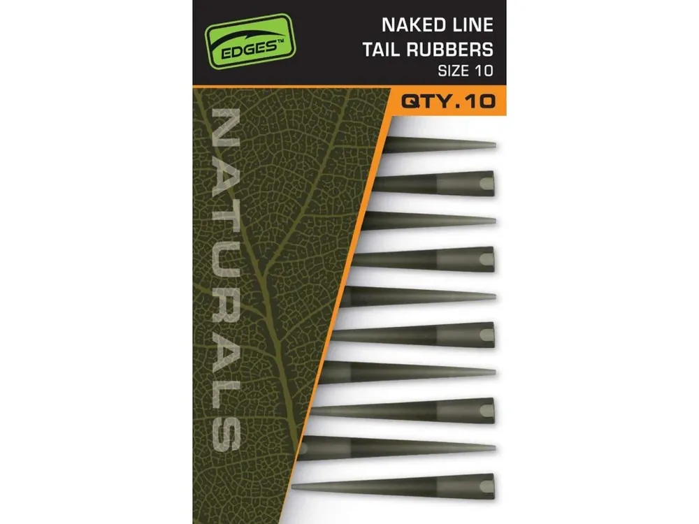 Fox Převleky Edges Naturals Naked Line Tail Rubbers Size 10 10ks Ihned K Objednání