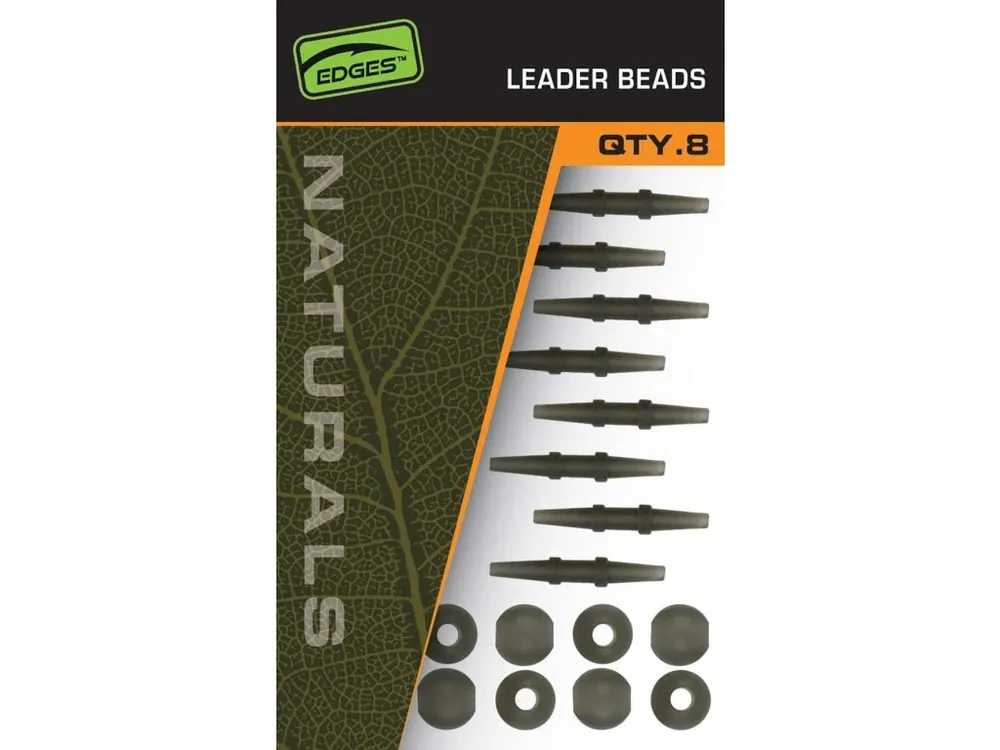 Oblíbený Fox Montáž Edges Naturals Leader Beads 8ks