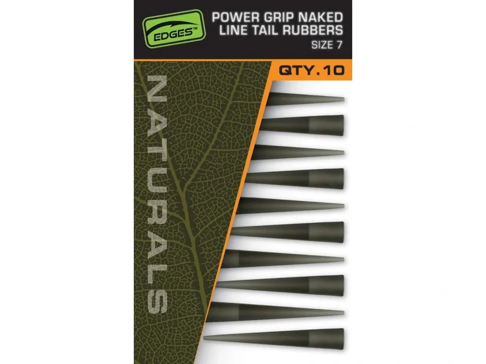 Odeslání Ihned Fox Převleky Edges Naturals Power Grip Naked Line Tail Rubbers Size 7 10 ks