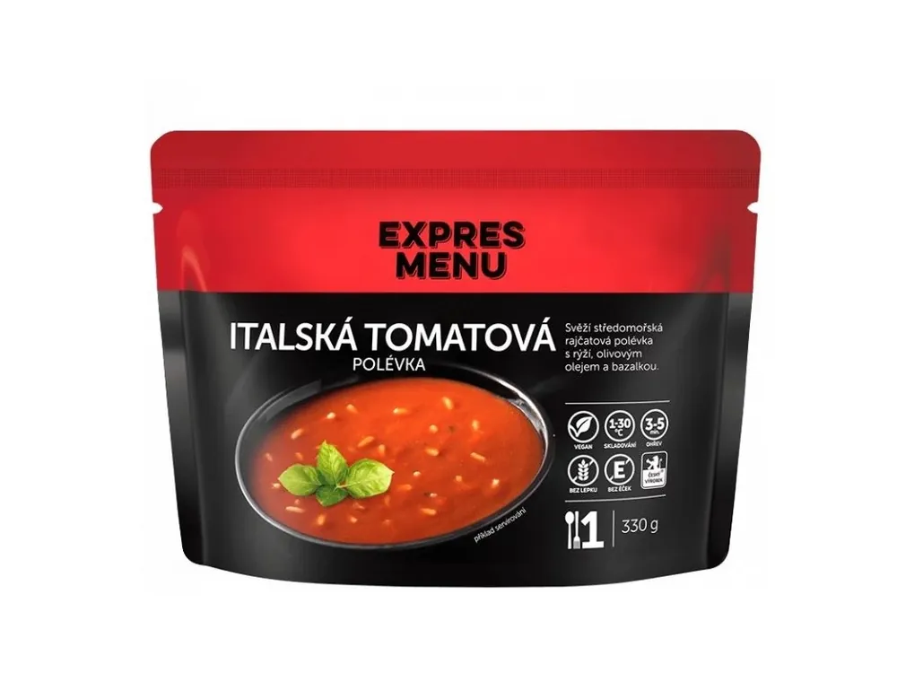 Expres Menu Italská tomatová polévka 1porce 330g Finální Výprodej