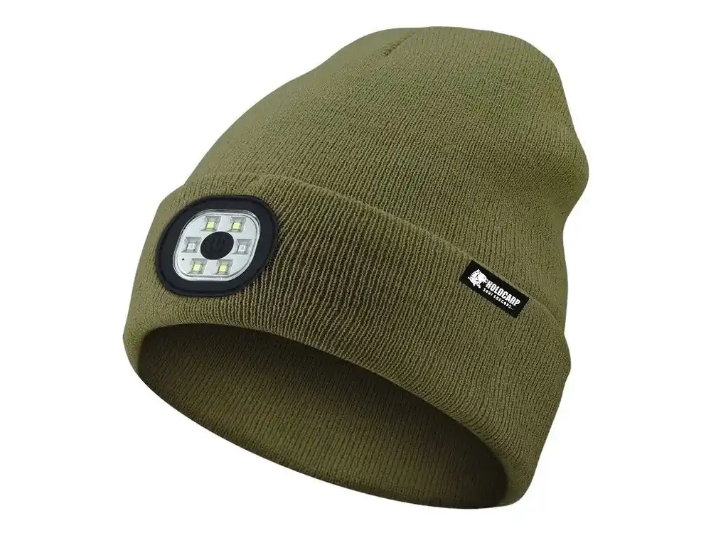 Speciální Cena Holdcarp Čepice LED Light Beanie Green
