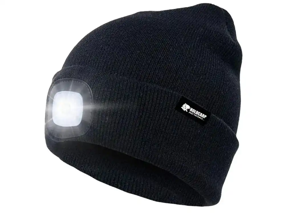 Výhodná Nabídka Holdcarp Čepice LED Light Beanie Black