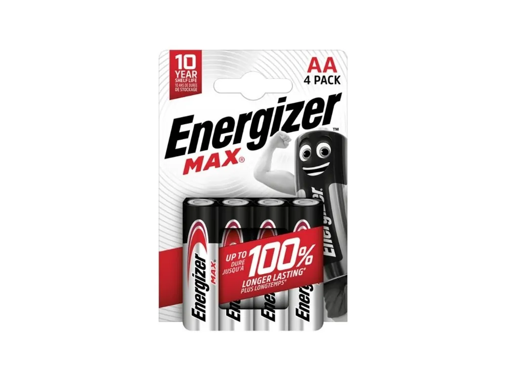 Energizer Baterie MAX AA 1,5V 4pack Cenová Bomba