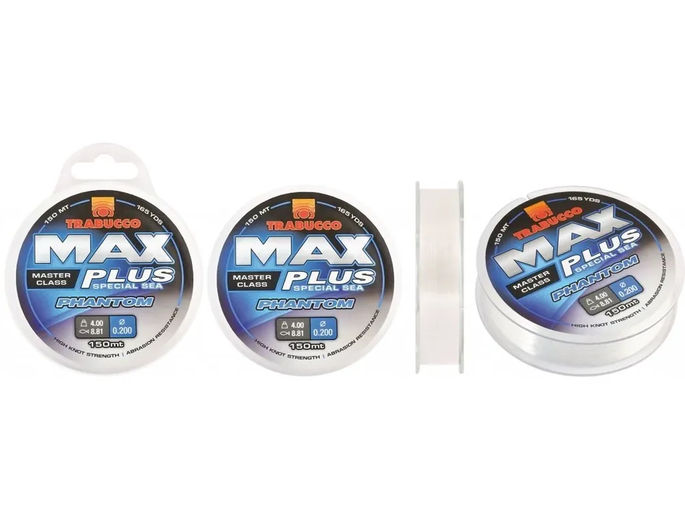 Trabucco vlasec Max Plus Line Phantom 1000m 0,30mm Nová Kolekce