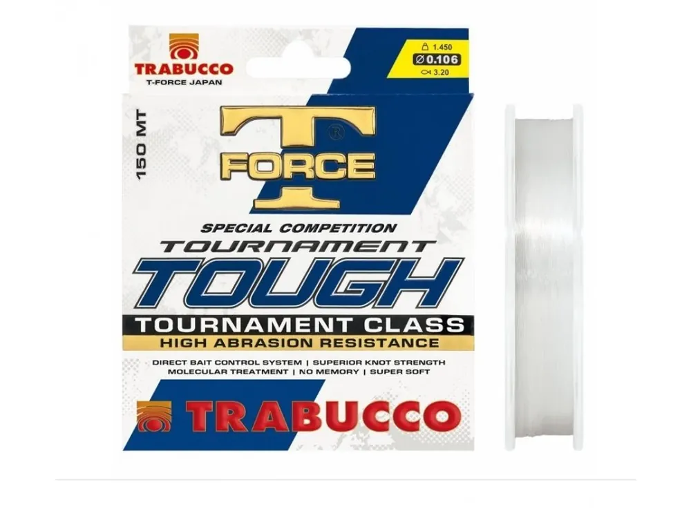 Hit Sezóny Trabucco vlasec T-Force Tournament Tough 300m 0,185mm 4,60kg