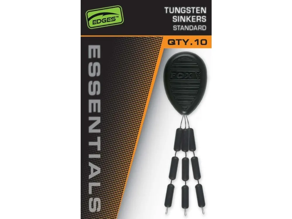 Značkový Fox Fox Zarážky Edges Essentials Tungsten 10 ks S