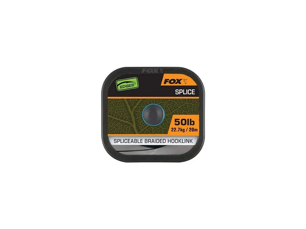 Fox Návazcová Šňůrka Edge Naturals Splice Hooklenght 50 lb 20 m Omezená Nabídka