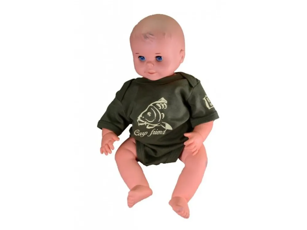 Nízká Cena R-spekt Baby body Carp Friend khaki 12-18 měsíců