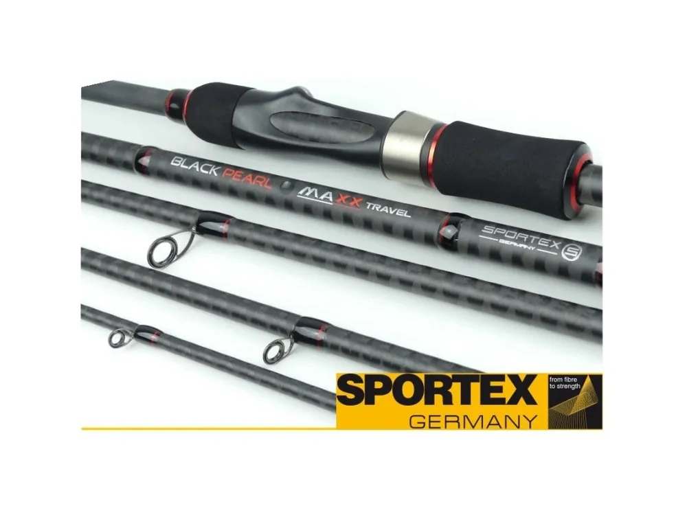 Sportex Black Pearl MAXX travel 2,4 m 40g 4díly Dokud Zásoby Vydrží