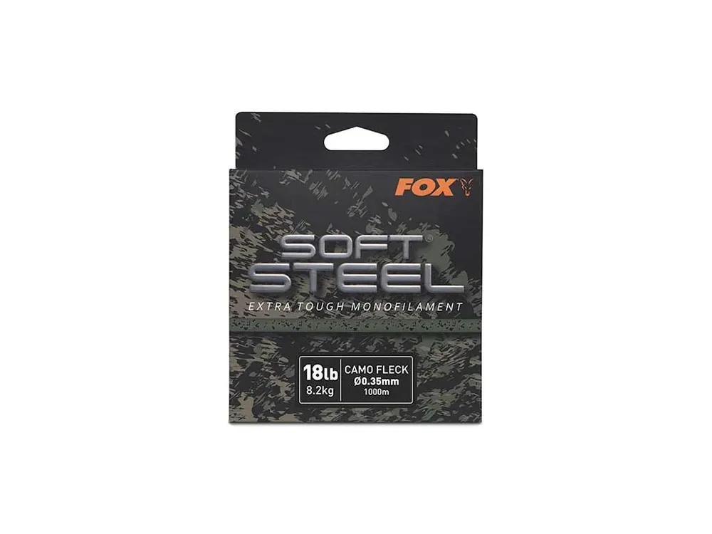 Výhodná Nabídka Fox Vlasec Soft Steel Fleck Camo Mono 1000m 0,30mm 6,4kg