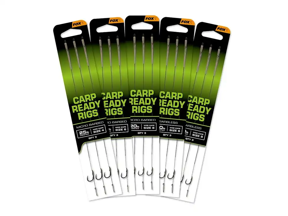 Fox Návazce Carp Wide Gape Ready Rigs vel. 8 20lbs Poslední Šance