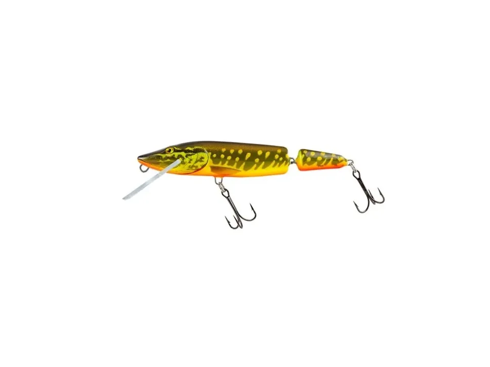 Víkendová Akce Salmo Wobler Pike Jointed Floating 13cm Hot Pike