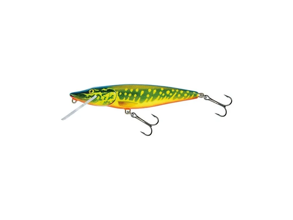 Finální Výprodej Salmo Wobler Pike Floating 9cm Hot Pike