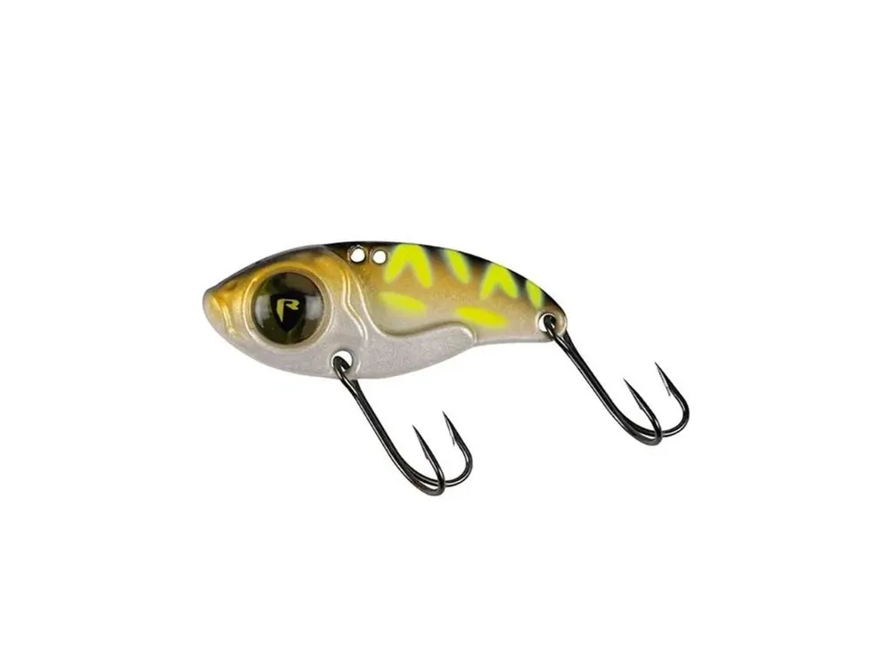 Nízká Cena Fox Rage Wobler Big Eye Blade UV Black Gold 17g