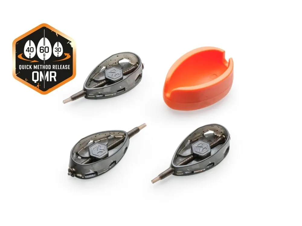 Mivardi Method Feeder set QMR Flat L (30g + 40g + 50g + mould) Oblíbený