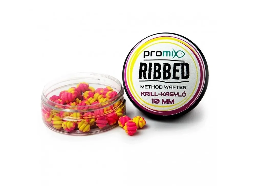 Promix Ribbed Method Wafter Krill Shell 10mm Finální Výprodej