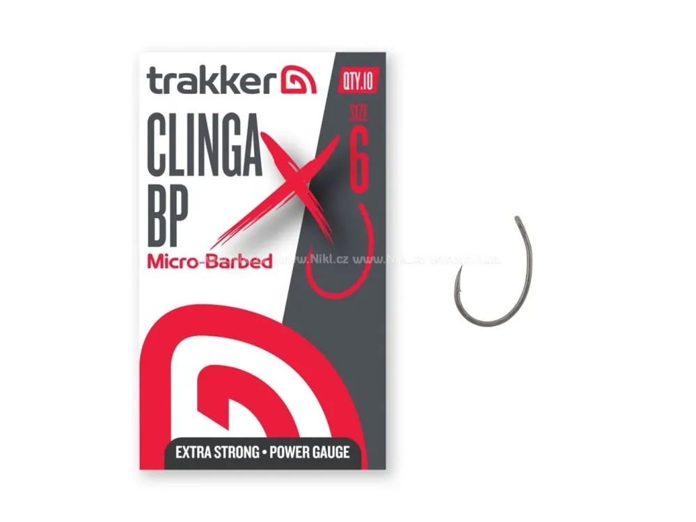 Trakker Háčky Clinga BP XS Hooks Micro Barbed vel. 6 Akce