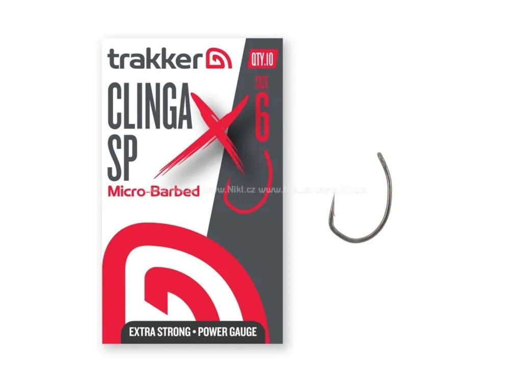 Trakker Háčky Clinga SP Hooks XS Micro Barbed vel. 6 Super Cena