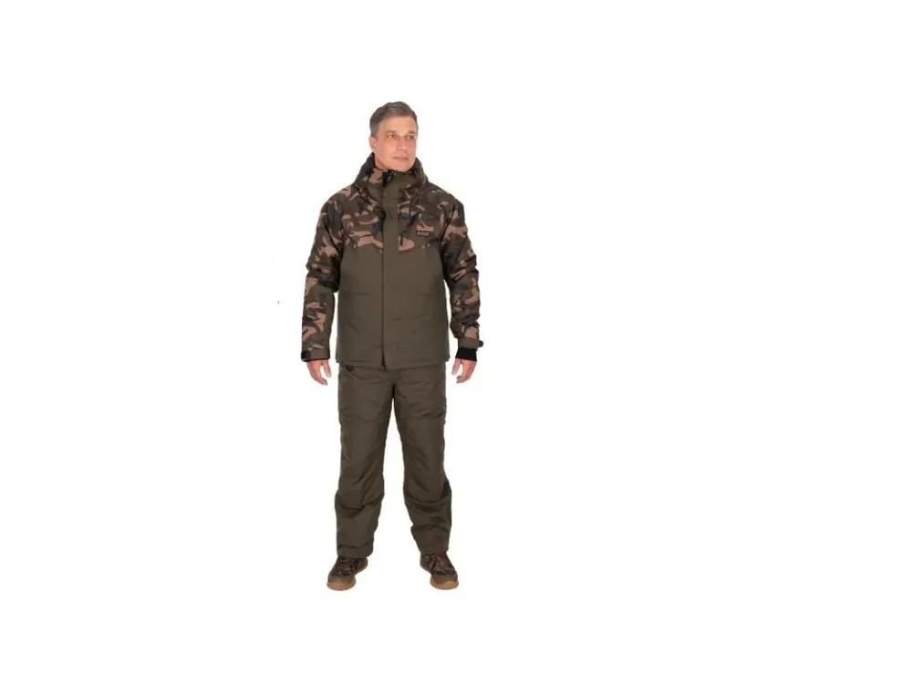 Cenový Hit Fox Termo Komplet Winter Suit Khaki/Camo vel. 4XL