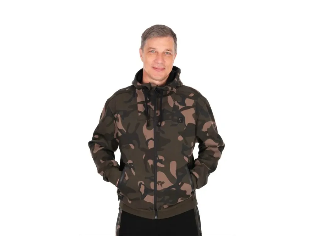 Fox Mikina Camo Full Zip Premium 310 Hoodie vel. L Novinka