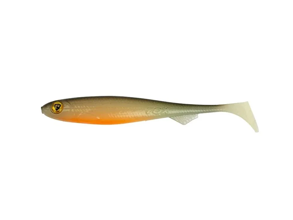 Fox Rage Gumová nástraha Slick Shad UV Hot Olive 11cm Omezená Nabídka